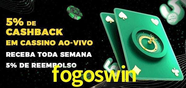Promoções do cassino ao Vivo fogoswin